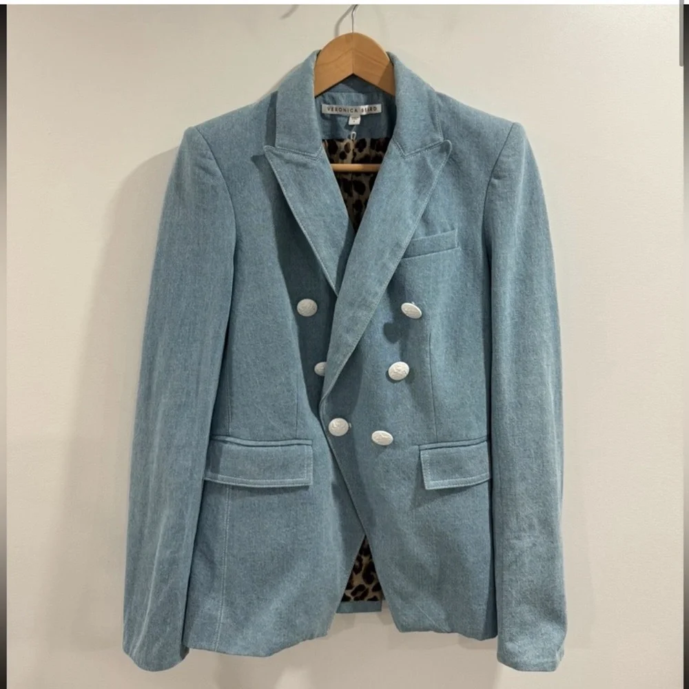 Veronica Beard Miller Denim Dickie jacket - Picture 7 of 7